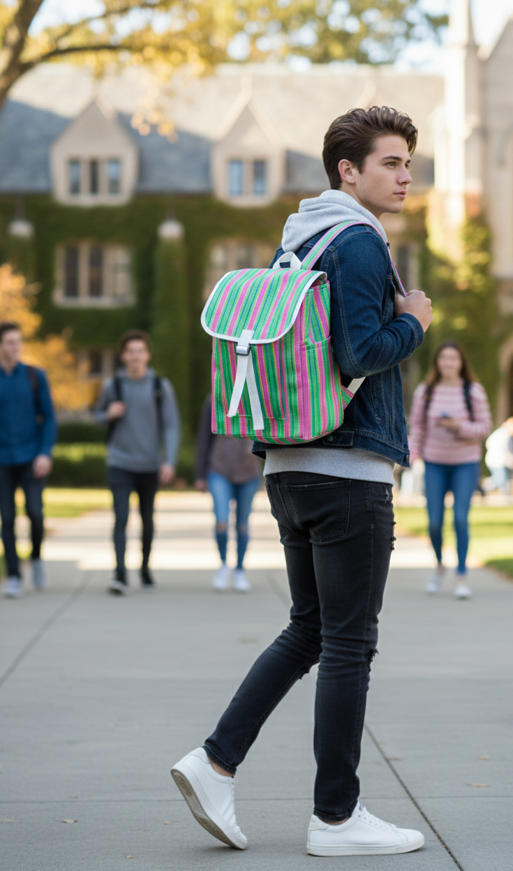 Recycled Nylon Backpack