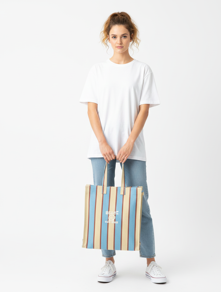 Hand Embroidered Shopping Bags