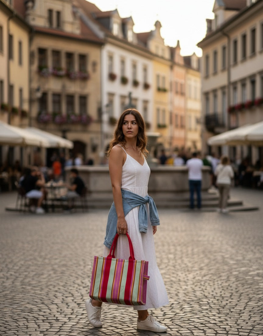 Custom Webbing Staps Handbags